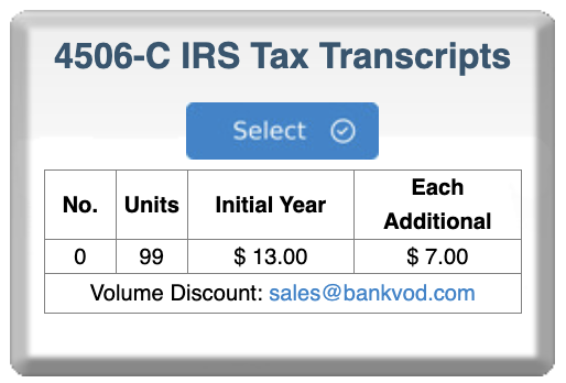 KB-CommercialRequester-4506CIRSTaxTranscripts