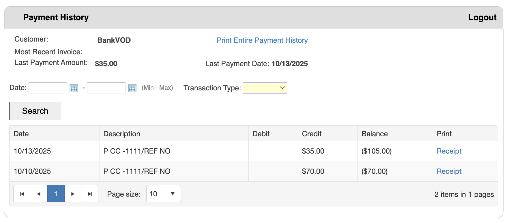 KB-CommercialRequester-PaymentHistory